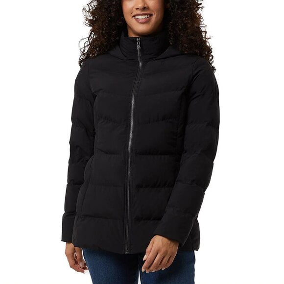 32 DEGREES Women's Wide Channel Hooded Puffer Winter Jacket - Picture 1 of 4